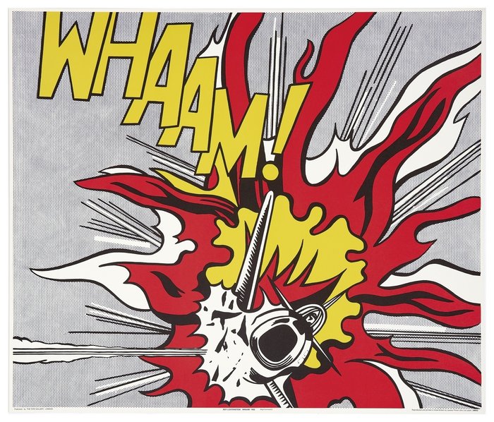 Roy Lichtenstein (after) - WHAAM! - 1980‹erne