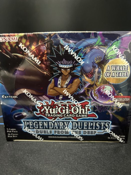 Konami - 1 Booster box - YuGiOh - Legendary Duelists: Duels from the Deep Booster Box - English - 1st Edition