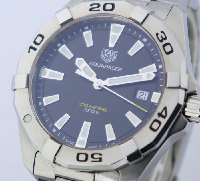 TAG Heuer - Aquaracer Date - Ingen mindstepris - WBD1110.BA0928 - Mænd - 2011-nu