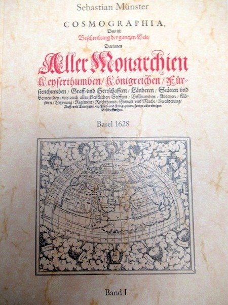 World - Verden i 1620; Sebastian Münster - Cosmographia, Die Beschreibung der ganzen Welt (2 volumes) - 2021