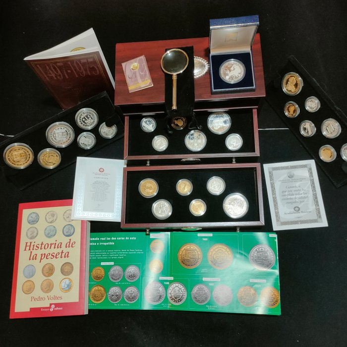 Spanien. Silver medal Colección de 25 Reproducciones de Monedas de la Historia de España- Acuñaciones Ibéricas