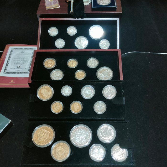 Spanien. Silver medal Colección de 25 Reproducciones de Monedas de la Historia de España- Acuñaciones Ibéricas