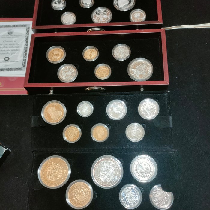 Spanien. Silver medal Colección de 25 Reproducciones de Monedas de la Historia de España- Acuñaciones Ibéricas