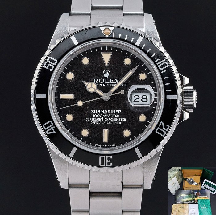 Rolex - Submariner Date - 168000 - Unisex - 1988