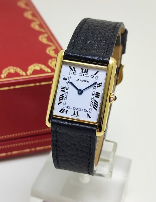 Cartier - Tank Louis 18K (0.750) Gold - Ref. 88105 - Mænd - 1990-1999