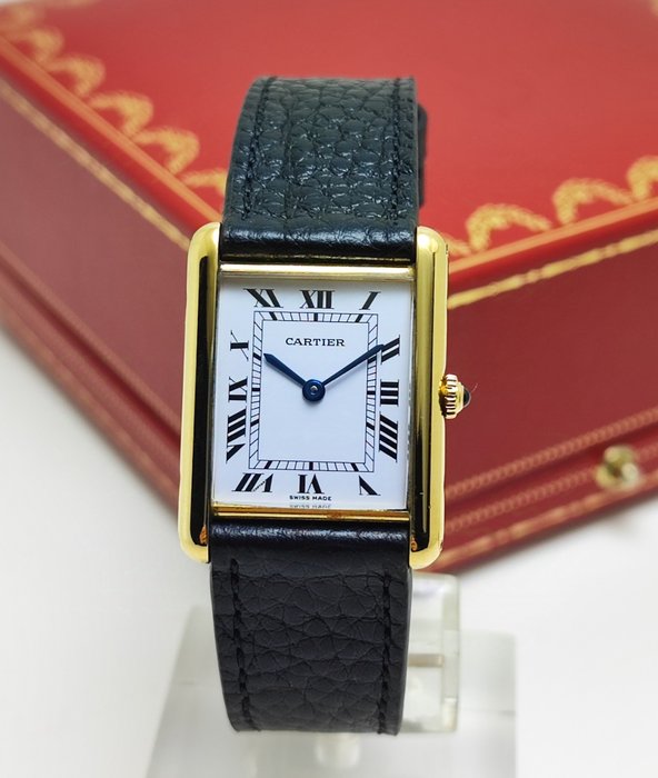 Cartier - Tank Louis 18K (0.750) Gold - Ref. 88105 - Mænd - 1990-1999