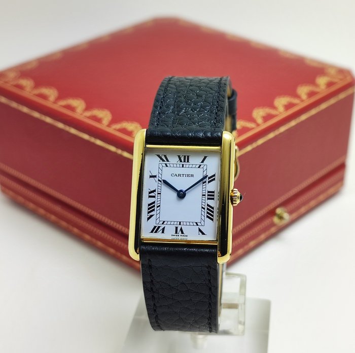 Cartier - Tank Louis 18K (0.750) Gold - Ref. 88105 - Mænd - 1990-1999