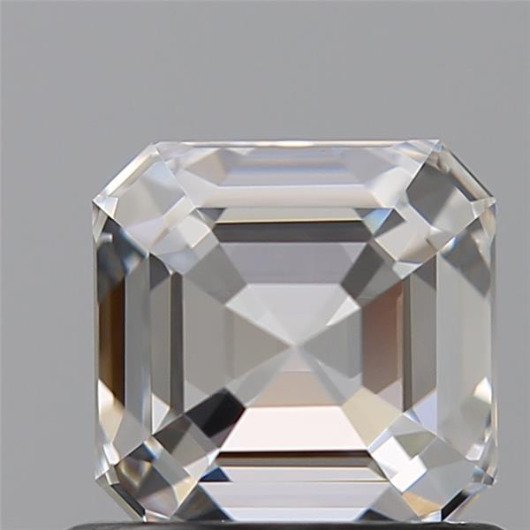 Ingen mindstepris - 1 pcs Diamant  (Natur)  - 0.57 ct - Smaragd - F - VVS2 - Gemological Institute of America (GIA)