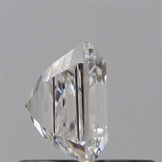 Ingen mindstepris - 1 pcs Diamant  (Natur)  - 0.57 ct - Smaragd - F - VVS2 - Gemological Institute of America (GIA)