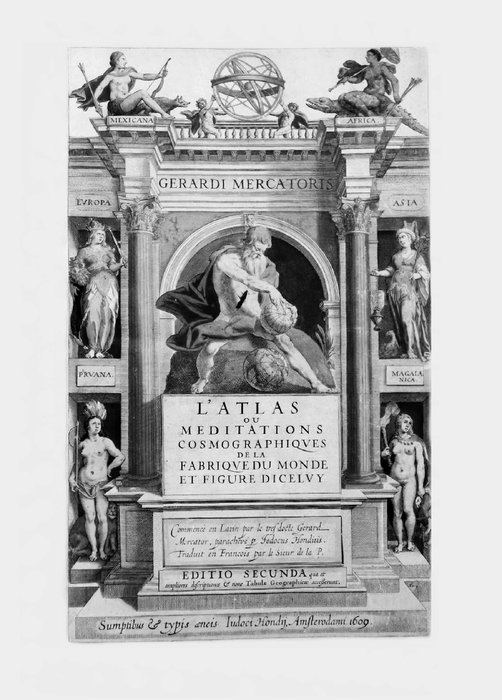 Europa - Kort / Schweiz / Italien / Frankrig / Genève / Bern / Lausanne / Neuchâtel / Montreux / Fribourg /; Gerardus Mercator / Jodocus Hondius - Das Wiflispurgergow - 1581-1600