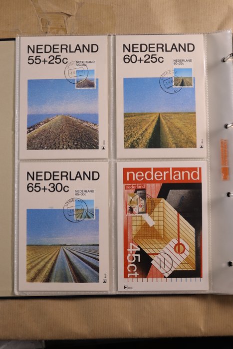 Holland 1980/2006 - Komplet samling af Maximum-kort i 4 Davo Standard-ringbind - R1 t/m R795