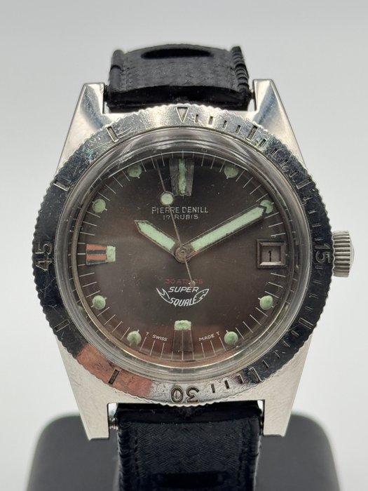 Squale - pierre denill 20 atmos diver vintage - Unisex - 1980-1989