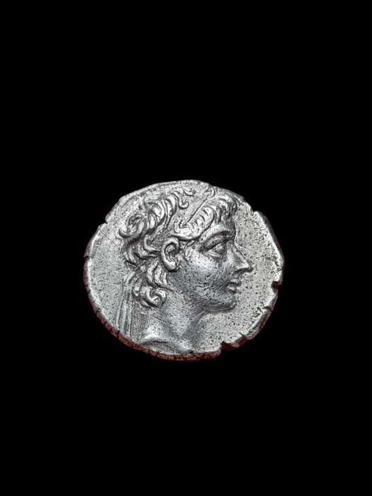 Seleukiderne. Alexander II Zabinas (128-123 f.Kr.). Drachm 126/5 BC. Damaskus  (Ingen mindstepris)