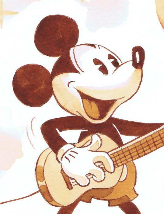 Cardona - 1 Watercolour - Mickey Mouse