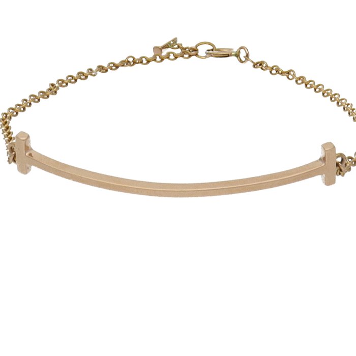 Tiffany  Co. - Armbånd - T Smile Bracelet 60150767 - 18 kraat Rosaguld