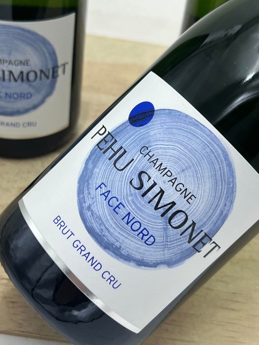 Pehu Simonet, Face Nord Brut - Champagne Grand Cru - 3 Flasker (0,75 L)