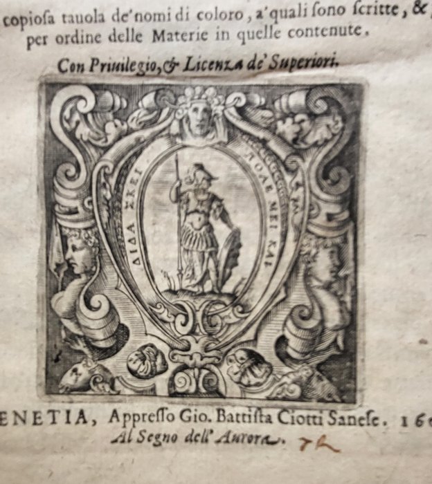 G Francesco Peranda - Le Lettere Del Signor Gio Francesco Peranda Divise In Dve Parti  La Prima Delle Quali - 1601