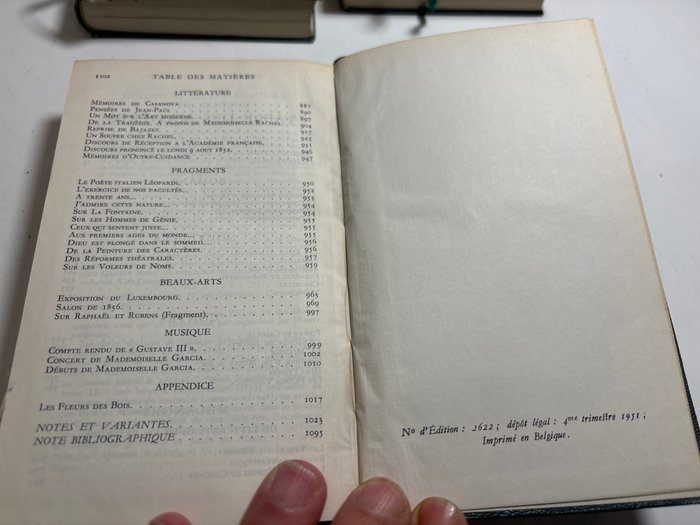 Alfred de Musset / Fio dor Dostoïevski / André Malraux - Lot de 4 volumes La Pléiade - 1947-1954