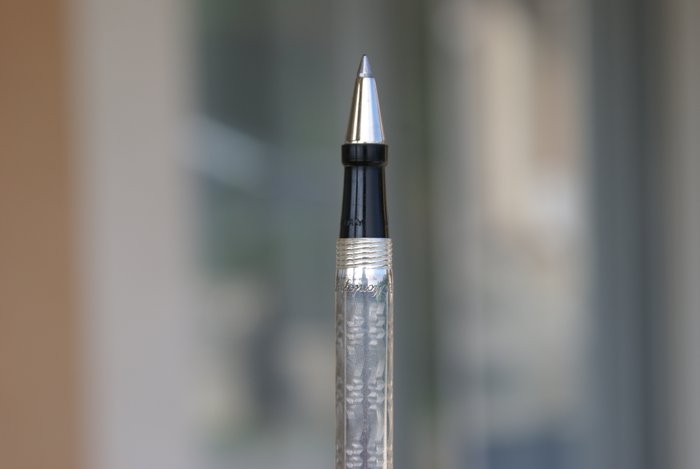 Très Rare ancien stylo rollerball MONTEGRAPPA Reminiscence en argent massif - Pen