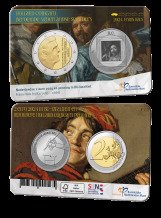 Holland. 2 Euro 2024 "Frans Hals" (met silver penning)