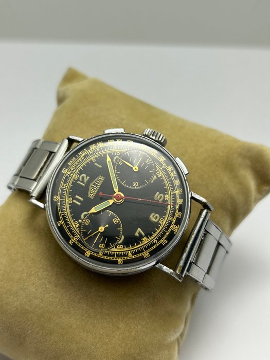 Angelus - Chronograph with Gay Freres Bracelet cal215 - 182525 - Mænd - 1950-1959