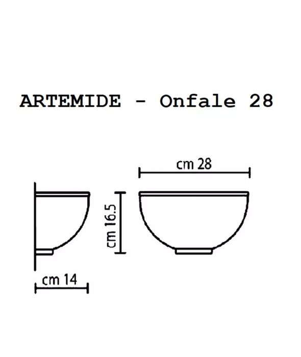 Artemide - Luciano Vistosi - Væglampe (2) - omfal væg - Glas - fluo-ledt ud af produktion