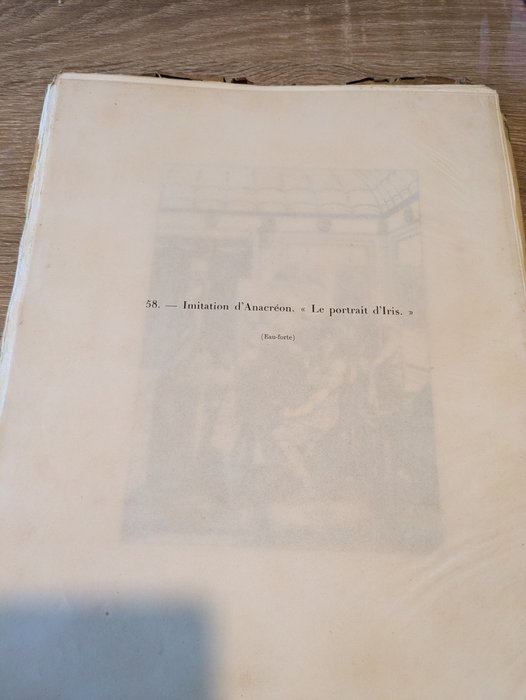 La Fontaine / Fragonard - Contes de la Fontaine avec illustrations de Fragonard. Tome 1 - 1883