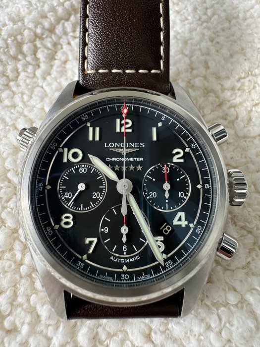 Longines - Spirit Chronograph - L3.820.4.53.0 - Mænd - 2011-nu