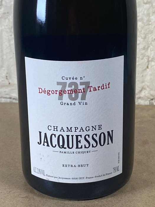 2009 Jacquesson, Cuvée n 737 dégorgement tardif - Champagne Extra Brut - 1 Flaske (0,75L)