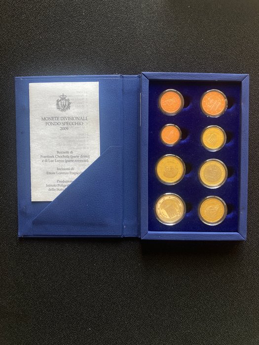 San Marino. Proof Set 2009  (Ingen mindstepris)