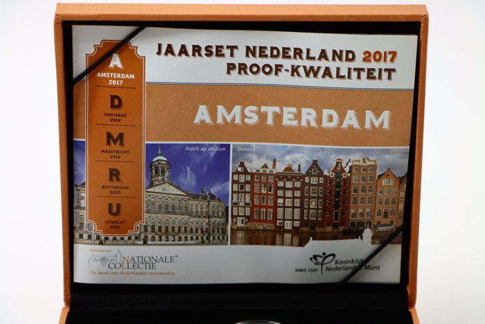 Holland. Proof Set 2017 "Amsterdam"  (Ingen mindstepris)