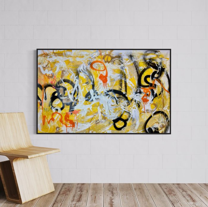 Timo Wedell (1994) - Calm Abstract - XXL · No Reserve