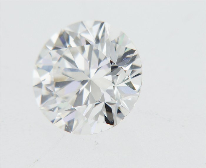 1 pcs Diamant  (Natur)  - 0.50 ct - Rund - H - VVS2 - Gemological Institute of America (GIA) - a37