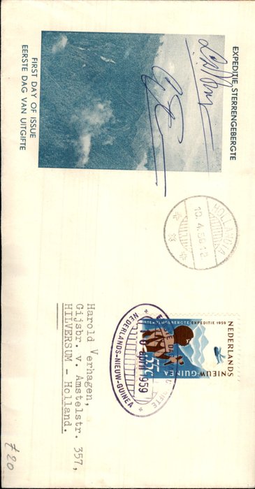 Ny Guinea - De Nederlandske Antiller - Surinam 1958/1979 - Samling af cirka 370 FDC'er - ofte med åben ventil - med varianter