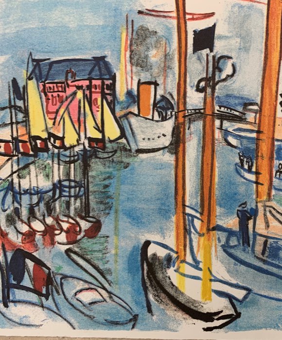 Raoul Dufy (1877-1953) - Port De Deauville