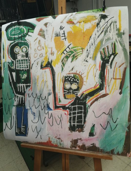 Jean-Michel Basquiat - Bautismo - Big Size