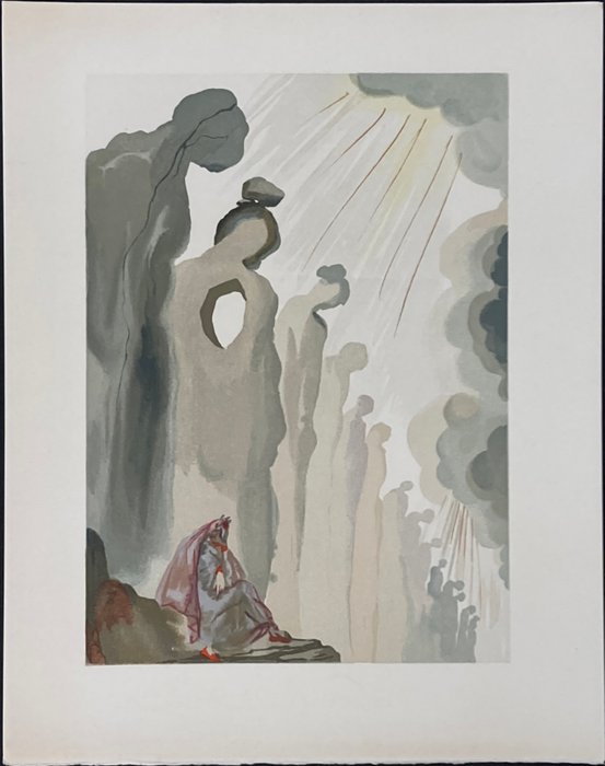 Salvador Dali (1904-1989) - The Second Cornice - Divine Comedy