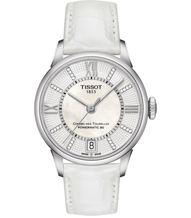 Tissot - T0992071611600 - Kvinder - T-Classic Chemin des Tourelles Collection 32 Top Wesselton diamanter helt nye