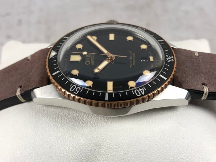 Oris - Divers Sixty Five Automatic - Ingen mindstepris - 01 733 7707 4354-07 5 20 55 - Mænd - 2011-nu