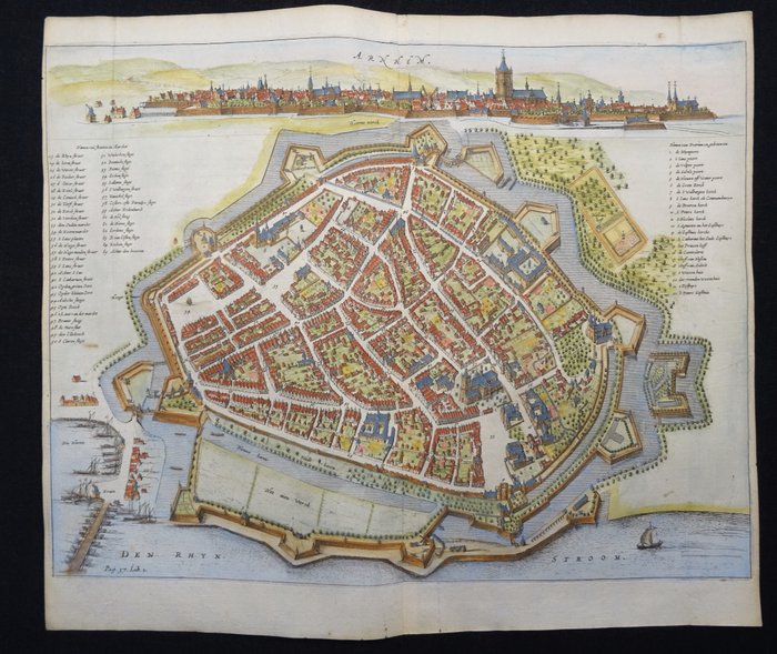 Holland - Arnhem; N. van Geelkercken / J.I. Pontanus / J. Janssonius - Arnhem - 1621-1650