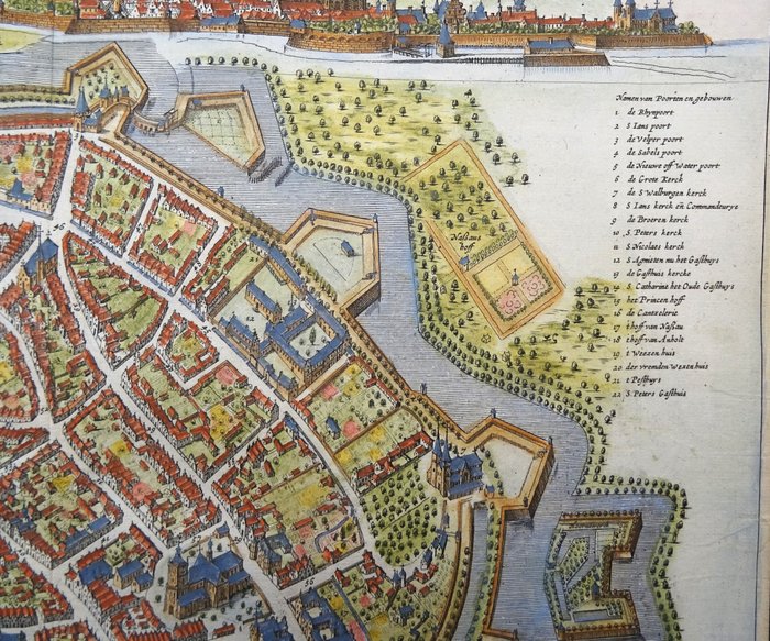 Holland - Arnhem; N. van Geelkercken / J.I. Pontanus / J. Janssonius - Arnhem - 1621-1650