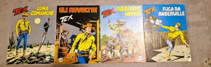 Tex nn. 200/299 - Sequenza completa - 99 Comic - Første udgave