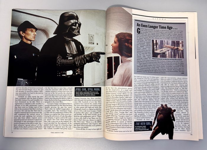 Time Magazine - The Return Of Star Wars - George Lucas - 1997