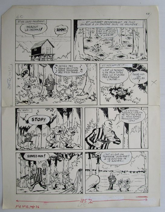 Attanasio, Dino - 1 Original page - Spaghetti - (années 1970)