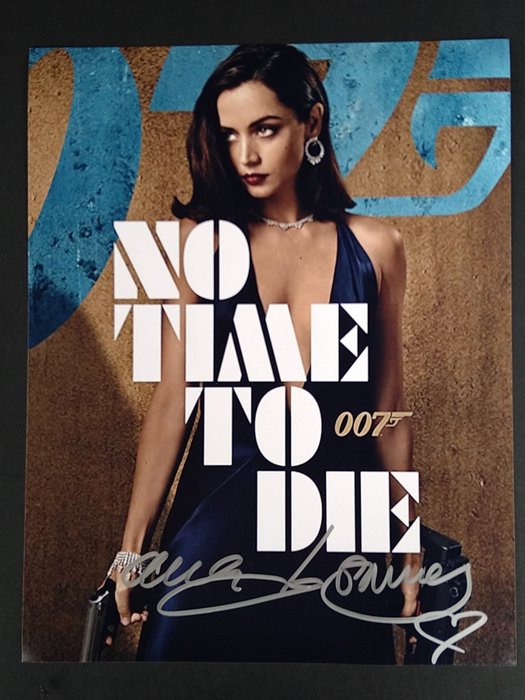 James Bond 007: No Time To Die - Ana de Armas "Paloma" - Signed photo with COA