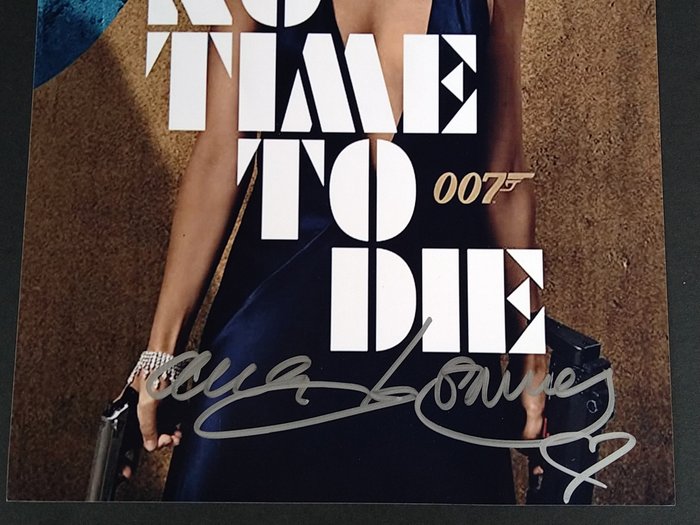 James Bond 007: No Time To Die - Ana de Armas "Paloma" - Signed photo with COA