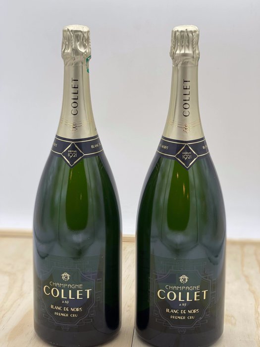 Collet, Brut - Champagne Blanc de Noirs, Premier Cru - 2 Magnummer (1,5 L)