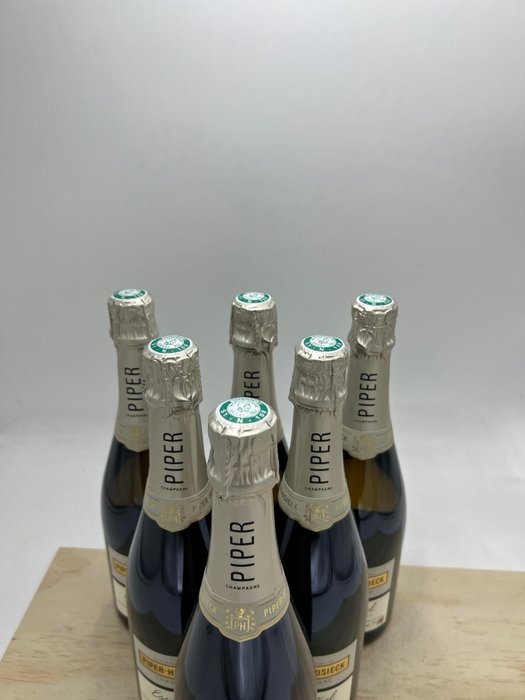 Piper Heidsieck, Extra Brut "Essentiel" - Champagne Blanc de Blancs - 6 Flasker (0,75 L)