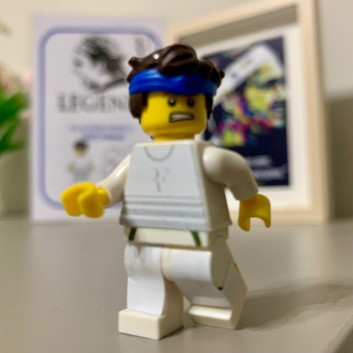 Lego - Limited editions - Roger Federer  Custom Display - 2020+ - Italien