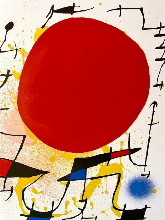 Joan Miró (after) - "Litographie I "(1972) - 1990‹erne